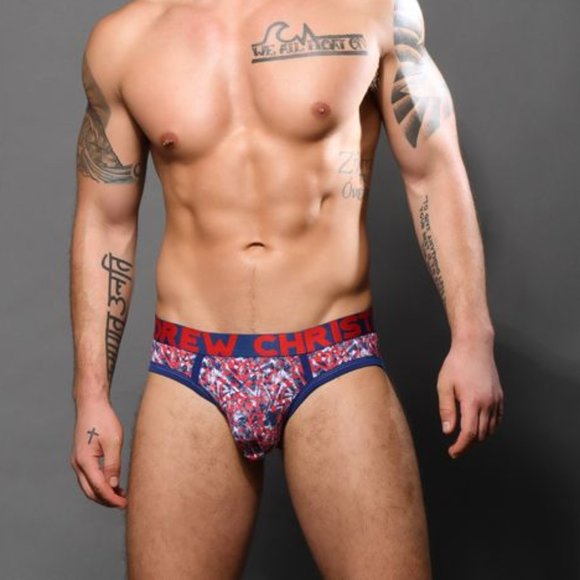 Andrew Christian Blazing Stars Brief - Picture 1 of 3